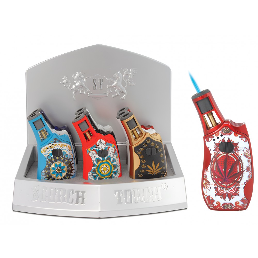 Scorch Torch Turbo 45° with Push Buttons & DualTone 9ct Exclusive Display at SKYGATE WHOLESALE